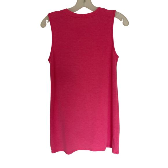 First Love Size Small Pink Sleeveless Top - Picture 5 of 6